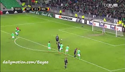 Marc Janko Goal HD - St Etienne 2-2 Basel - 18-02-2016