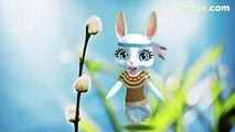 Zoobe Зайка Яркое поздравление с вербным воскресеньем!