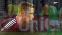 2-2 Marc Janko Penalty Goal UEFA  Europa League  1_16 Final - 18.02.2016, AS Saint-Étienne 2-2 FC Basel