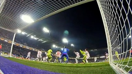 Kara Mbodji Goal - Anderlecht 1-0 Olympiakos 18.02.2016 HD