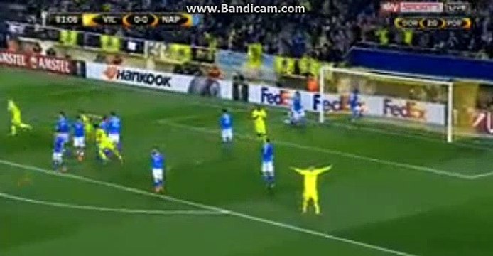 GOAL-Denis Suarez Goal HD - Villarreal 1-0 Napoli - 18-02-2016