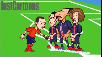 PSG - Chelsea Maçı Animasyon Oldu