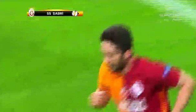 Sabri Sarioglu Goal HD - Galatasaray 1-0 Lazio 18.02.2016