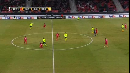 Nikola Stojiljkovic Goal HD - Sion 0-1 Braga - 18-02-2016