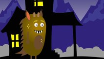 Five Little Monsters | Childrens numbers song with Halloween theme