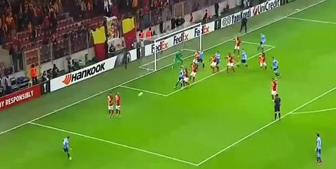 Milinkovic Savic Goal  Galatasaray 1-1 Lazio Europa League 18-2-2016