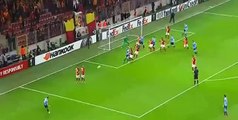 Milinkovic Savic Goal  Galatasaray 1-1 Lazio Europa League 18-2-2016