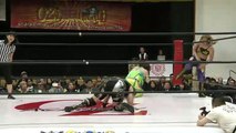 {OZ Academy} Dynamite Kansai & Rina Yamashita Vs.  Manami Toyota & Tsubasa Kuragaki (2/11/16)