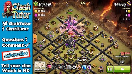 Clash of Clans Ultimate TH8 GOWIPE Strategy Guide