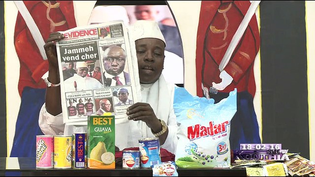 Yayah Jameh ne renonce jamais - Kouthia Show - 18 Fevrier 2016