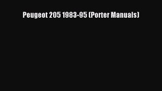 Read Peugeot 205 1983-95 (Porter Manuals) Ebook Free