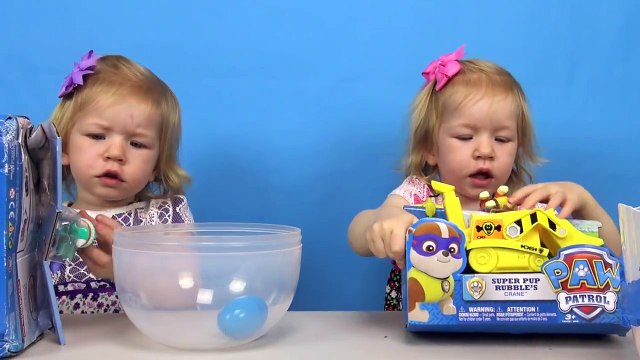 Щенячий патруль гигантские яйца cюрпризы игрушки для детей - Детский влог
