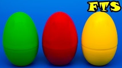 INTERESTING surprise eggs with FUNNY TOYS Surprise for Kids Fts channel