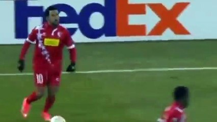 Rafa Silva Goal  Sion 1-2 Sporting Braga 18-2-2016