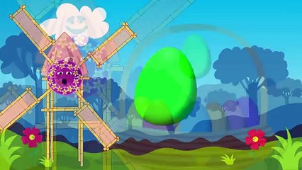 Animated Surprise Easter Eggs for Learning Colors