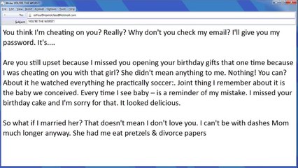 Speech-to-Text Breakup Letter