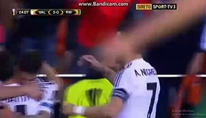 All Goals & Highlights Valencia 6-0 Rapid Wien 18-02-2016