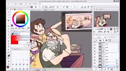 - Gravity Falls - Screen Redraw Speedpaint