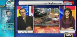 Dr Shahid Masood funny comments about Chairman NAB, compared him with Popeye the sailor man