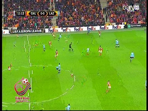 اهداف المباراة ( جالطة سراي 1-1 لاتسيو ) الدورى الاوروبي