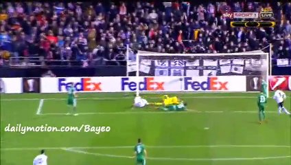All Goals HD - Valencia 6-0 Rapid Vienna - 18-02-2016