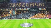 Galatasaray Lazio Maçı 1-1 (2.Dev) Taraftardan Muhteşem Kareografi - Tam Zamanı #‎TEKBİLEKTEKYÜREK‬
