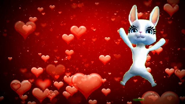 Zoobe Зайка Поздравляю с днем Святого Валентина!