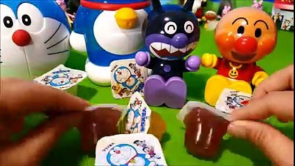 ドラえもん ゼリー入り貯金箱 アンパンマンおもちゃアニメ❤おかあさんといっしょ♦ Toy Kids トイキッズ animation anpanman