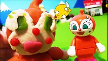 ねんどで作るドキンちゃん❤アンパンマンおもちゃアニメ❤おかあさんといっしょ♦ Toy Kids トイキッズ animation anpanman