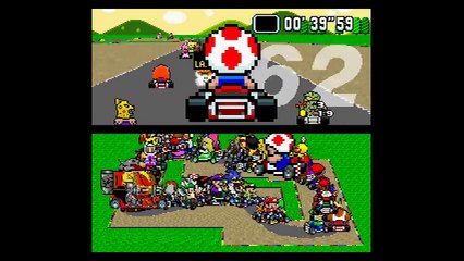 Une partie de mario kart avec 101 joueurs !