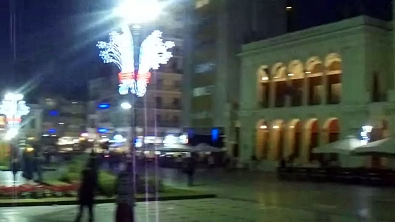 Patras  The best  city  center in Greece 2015 Squeare  Grotgiou