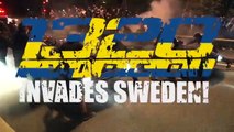 1000hp Turbo Evo - COPS vs Sweden Illegal Street Race!