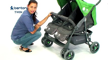 Коляска прогулочная для двойни Twin от Lorelli