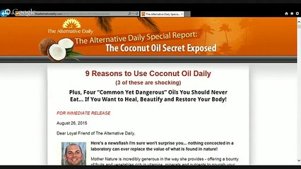 the coconut oil secret book reviews