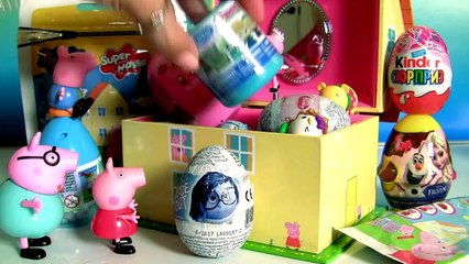 Surprise Peppa Pig Music Box Play Doh 3D Disney Frozen TsumTsum Fashems ClayBuddies