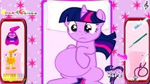 Pregnant Twilight Sparkle Baby Birth - My little pony friendship games - Cartoon for children