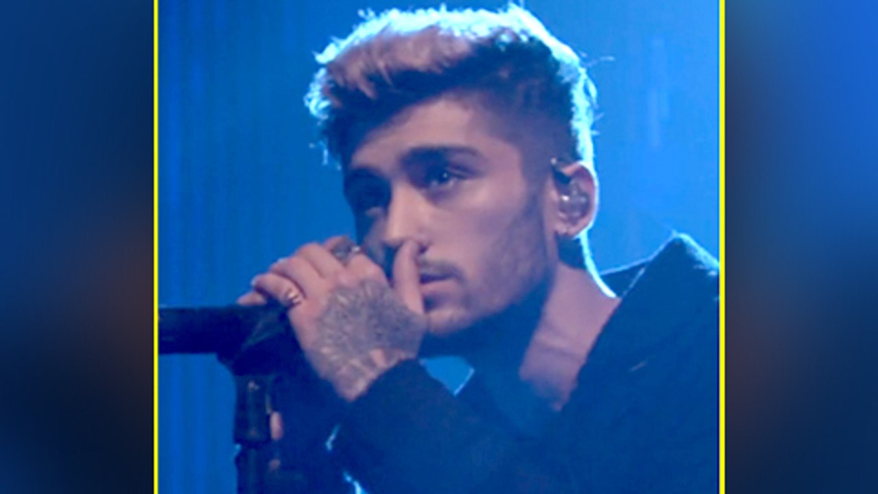 Zayn Malik Solo LIVE Performance 'Pillowtalk' On Tonight Show video