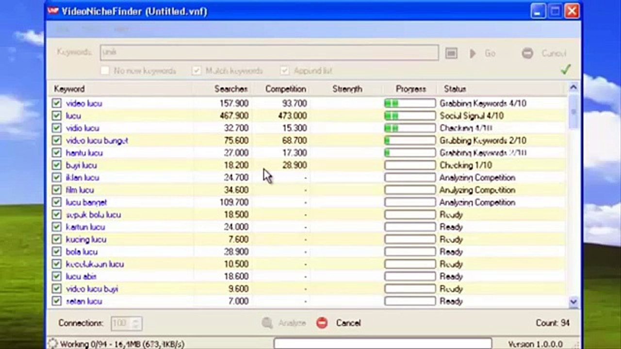 Review Software Video Niche Finder oleh Handoko Tantra
