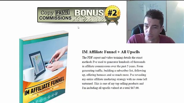 Copy Paste Commissions Bonus