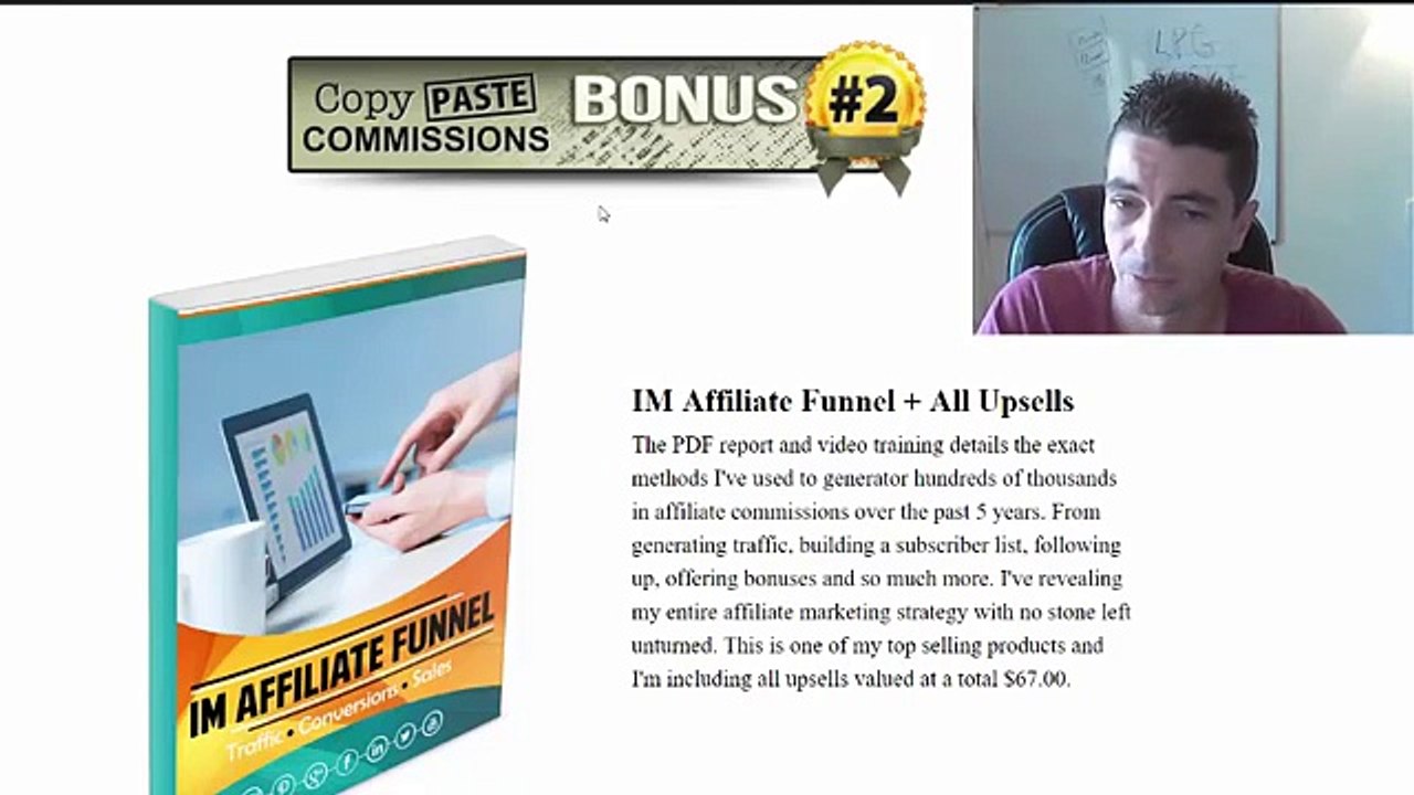 Copy Paste Commissions Bonus