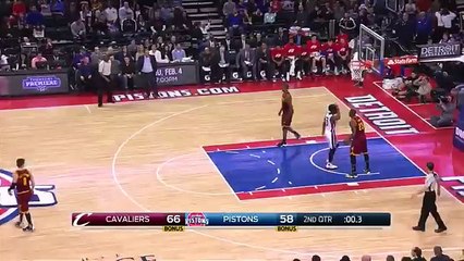 LeBron James Yells at Tristan Thompson | Cleveland Cavaliers vs Detroit Pistons