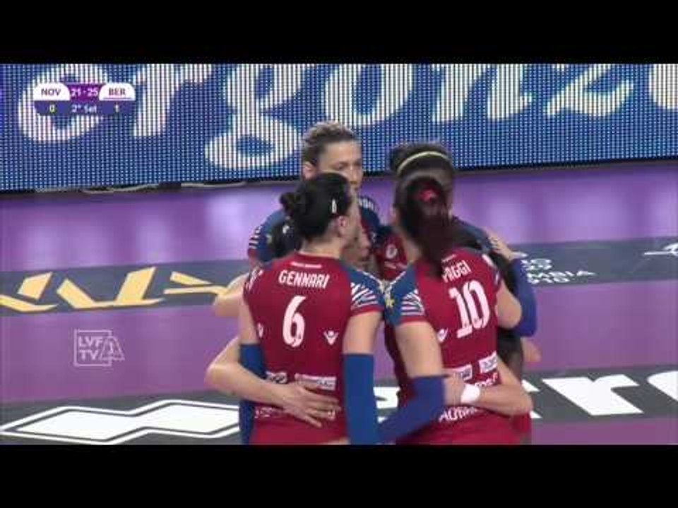 Novara - Bergamo 0-3 - Highlights - Quarti di finale - Coppa Italia 2015/16