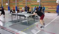AMAZING Table Tennis point