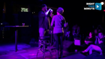 Comedian Brings Girlfriend On Stage Pops The Question
