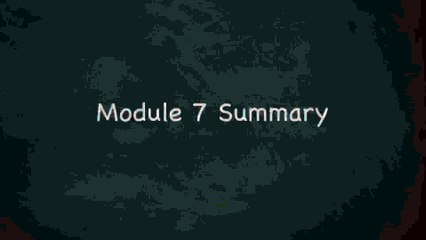 377.Module 7 Summary