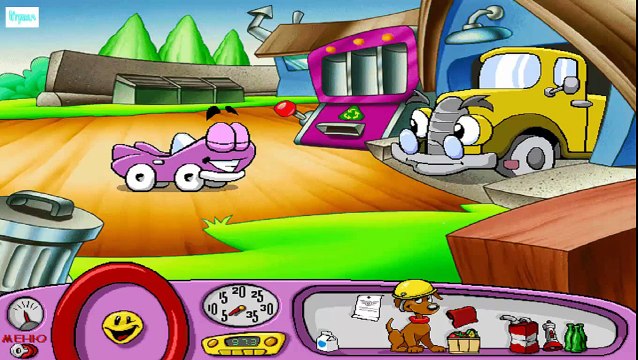 ИГРА Бип Бип участвует в гонке про машинки на русском языке новинки Прохождение 2014 года