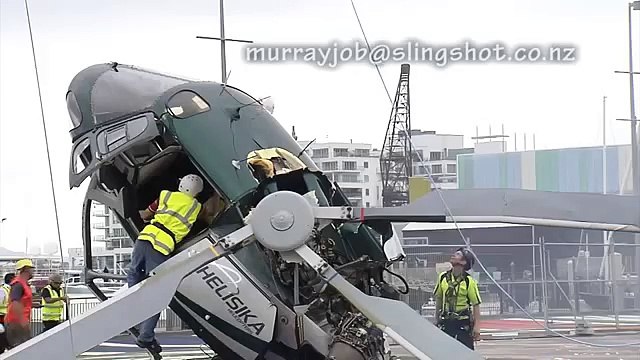 Elicottero si schianta a terra, pilota salvo per miracolo