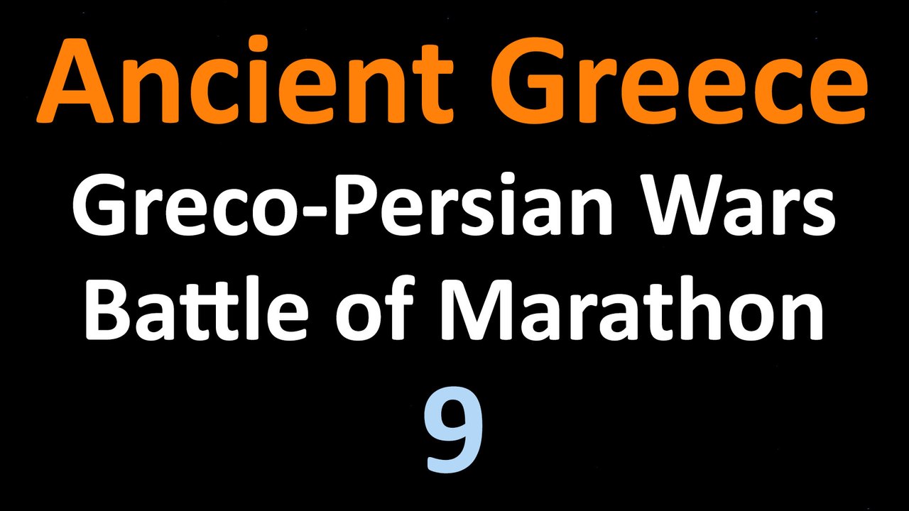 Ancient Greek History - Greco Persian Wars - Battle of Marathon - 09