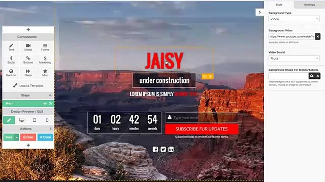 Powerful software to create landing pages - Captifire