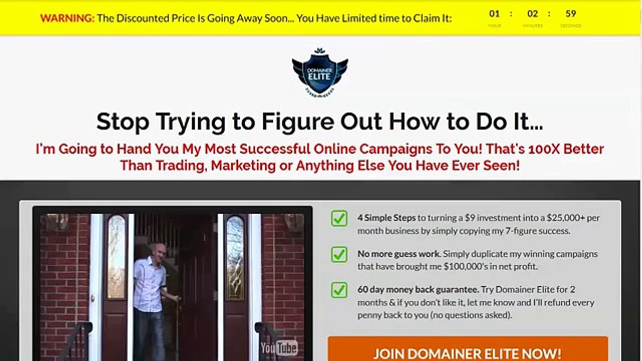 Domainer Elite Bonus